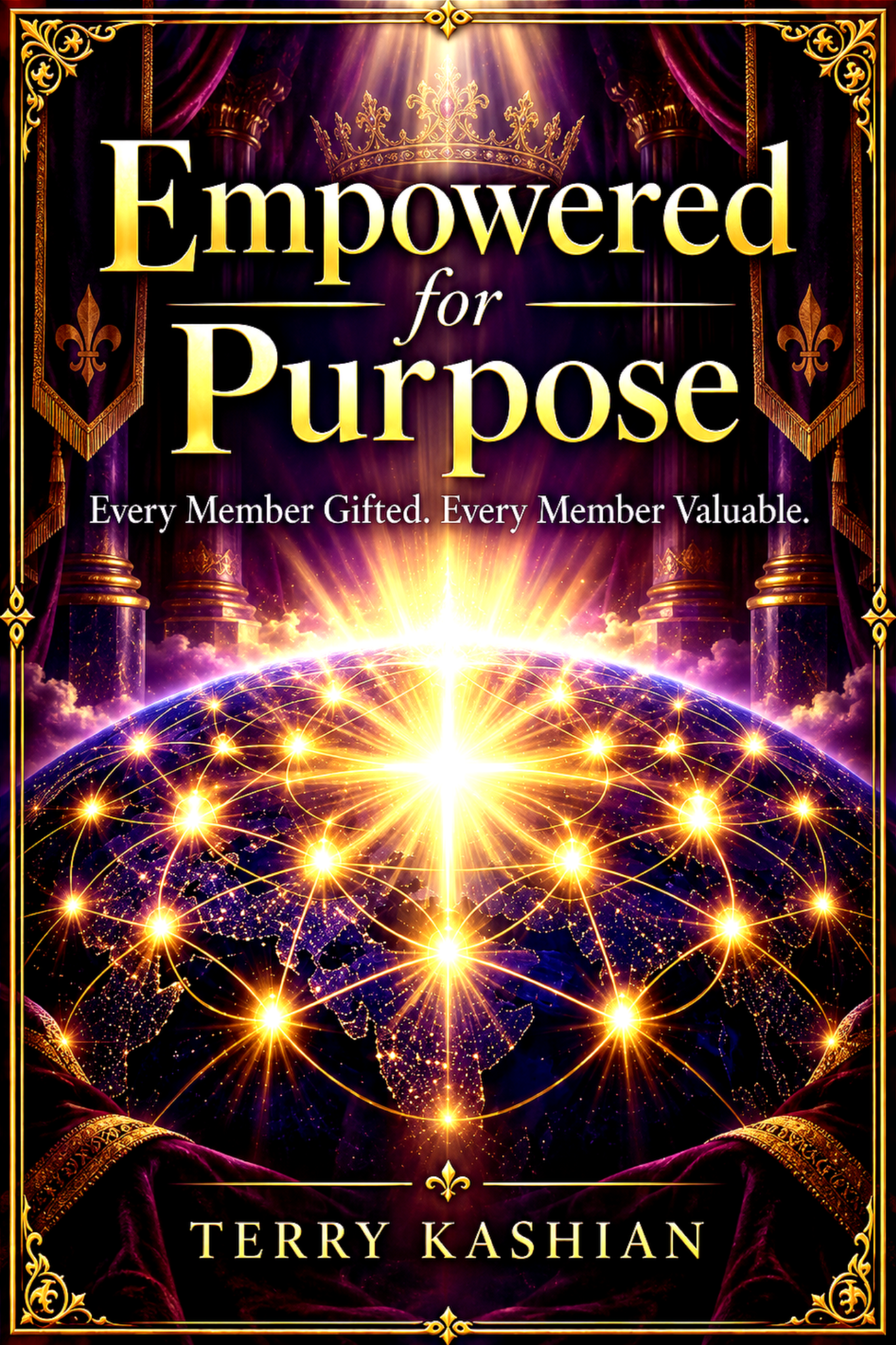 Cover of Empowered for Purpose by Terry Kashian